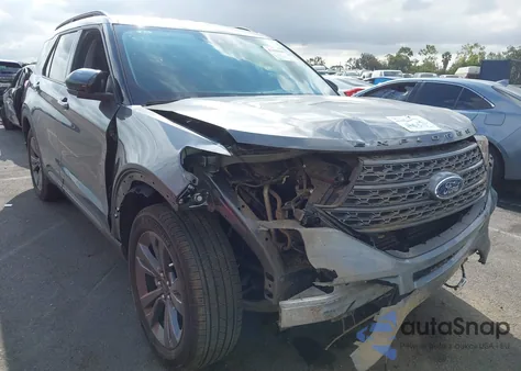 2024 Ford Explorer Xlt из США, поврежденный, VIN 1FMSK7DH2RGA45212